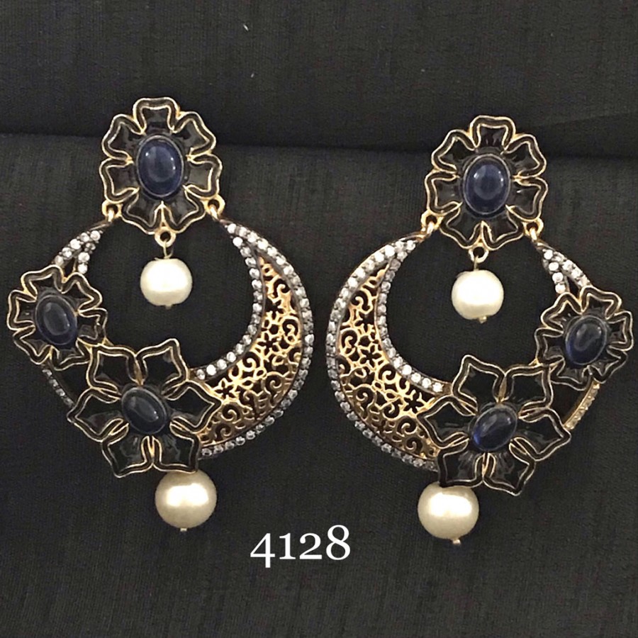 Indo western hotsell earring designs